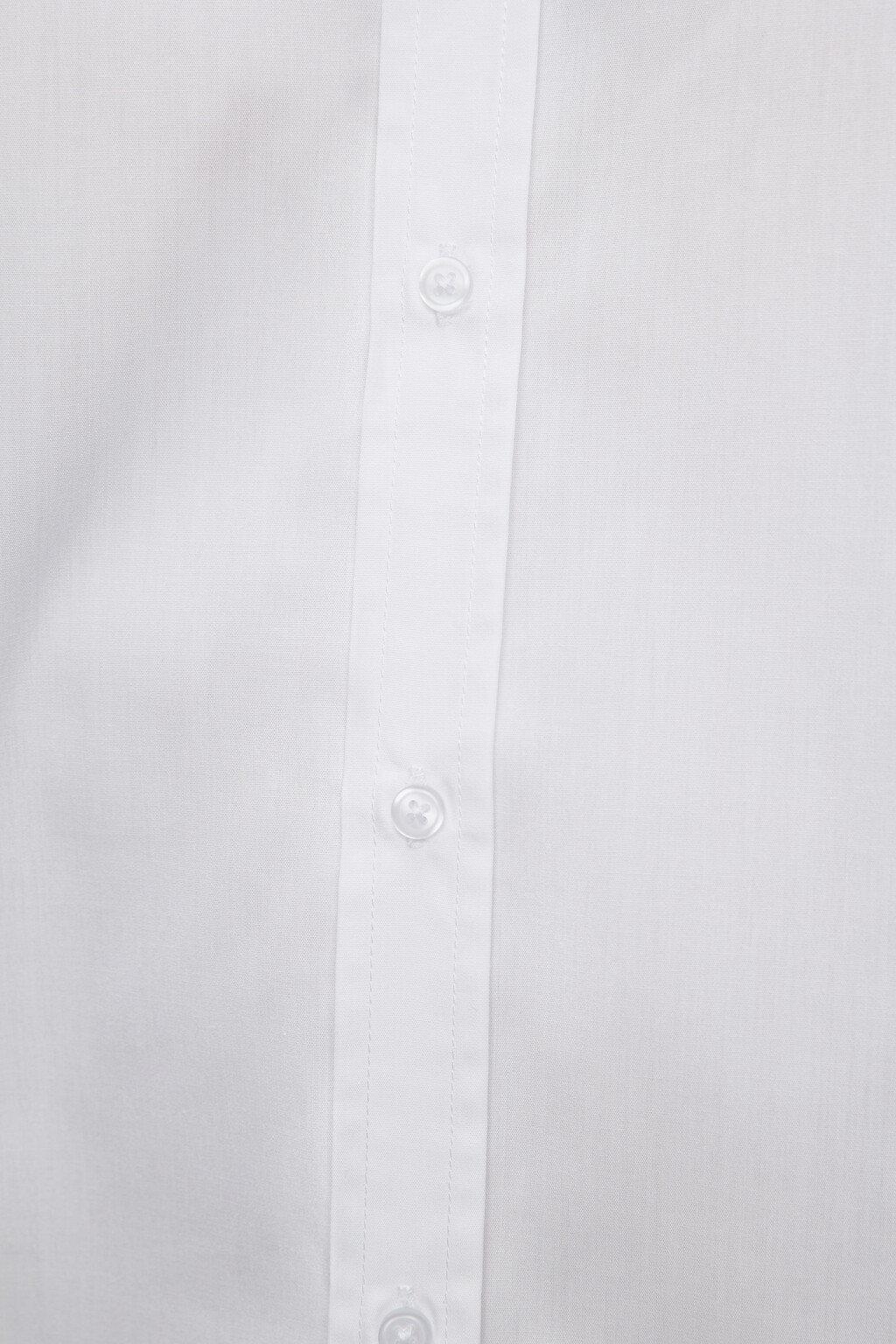 Рубашка slim хлопковая приталенная с коротким рукавом - цвет белый - 5