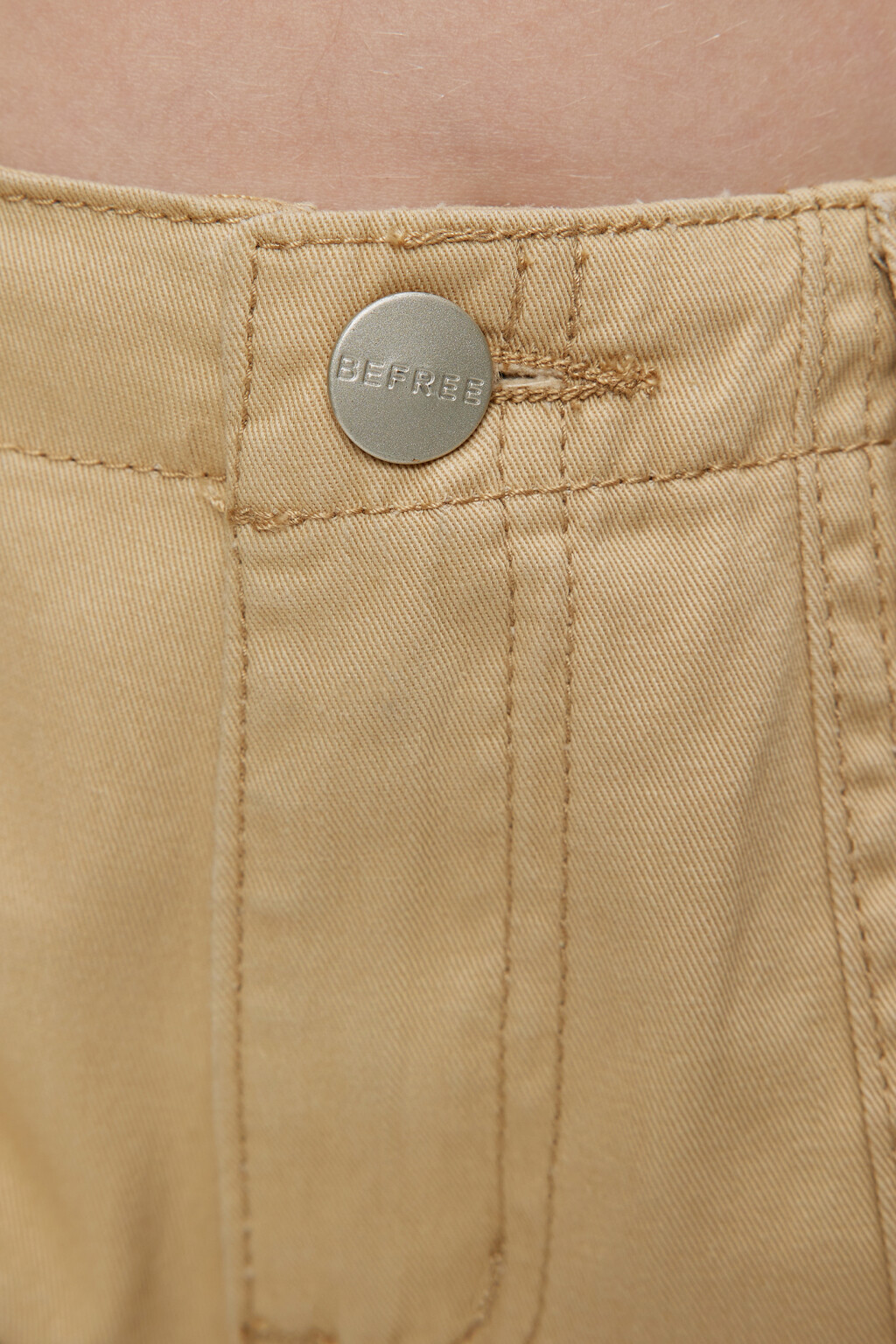 Джинсы Carpenter в рабочем стиле с низкой посадкой - цвет бежевый - 5