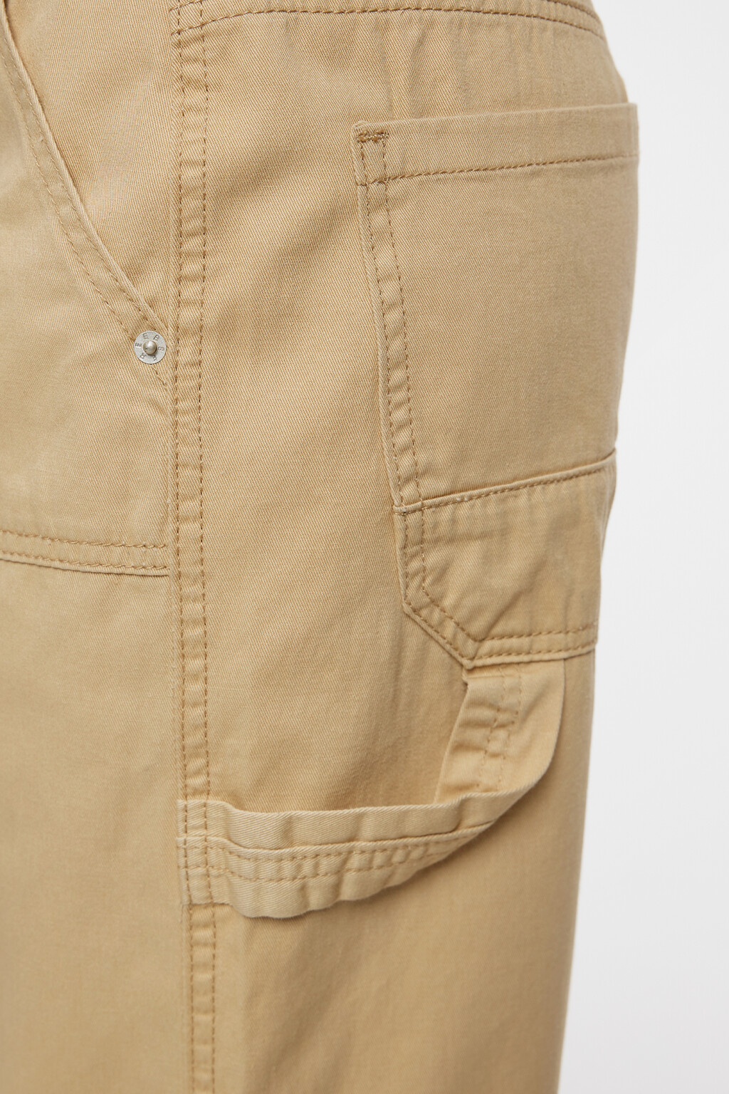 Джинсы Carpenter в рабочем стиле с низкой посадкой - цвет бежевый - 6