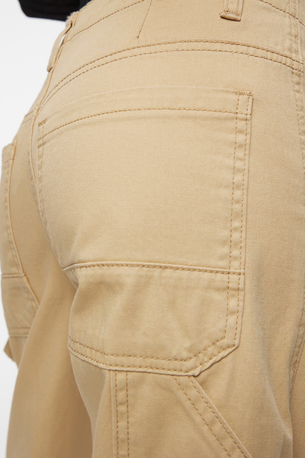 Джинсы Carpenter в рабочем стиле с низкой посадкой - цвет бежевый - 7