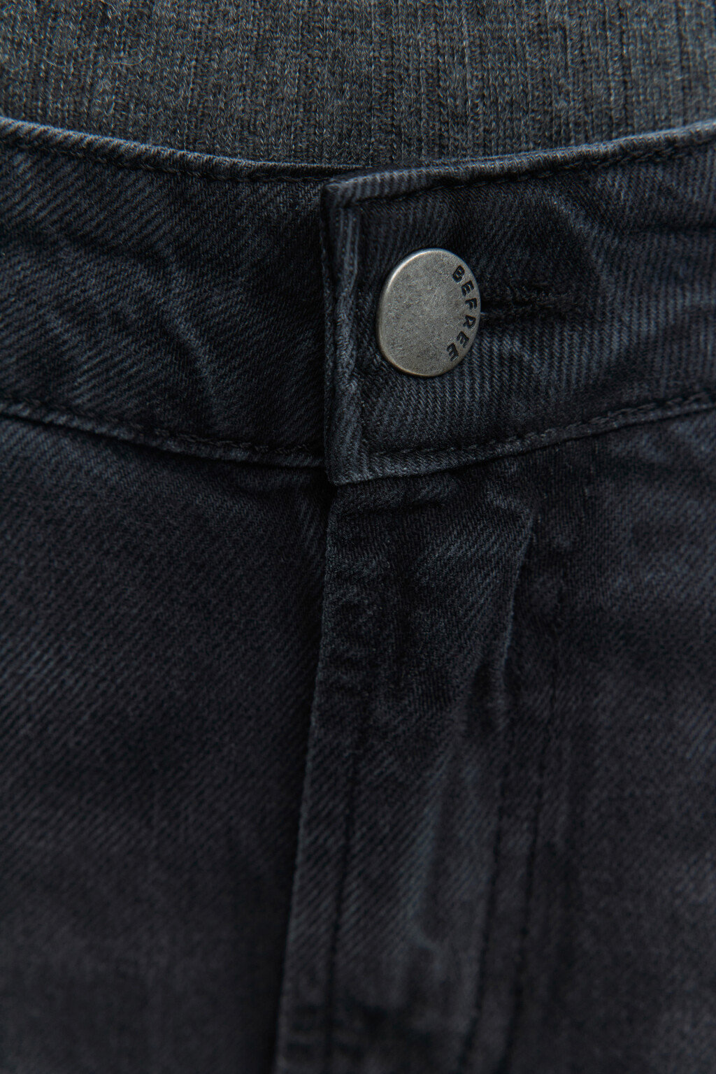 Джинсы wide leg широкие на низкой посадке - цвет серый - 6