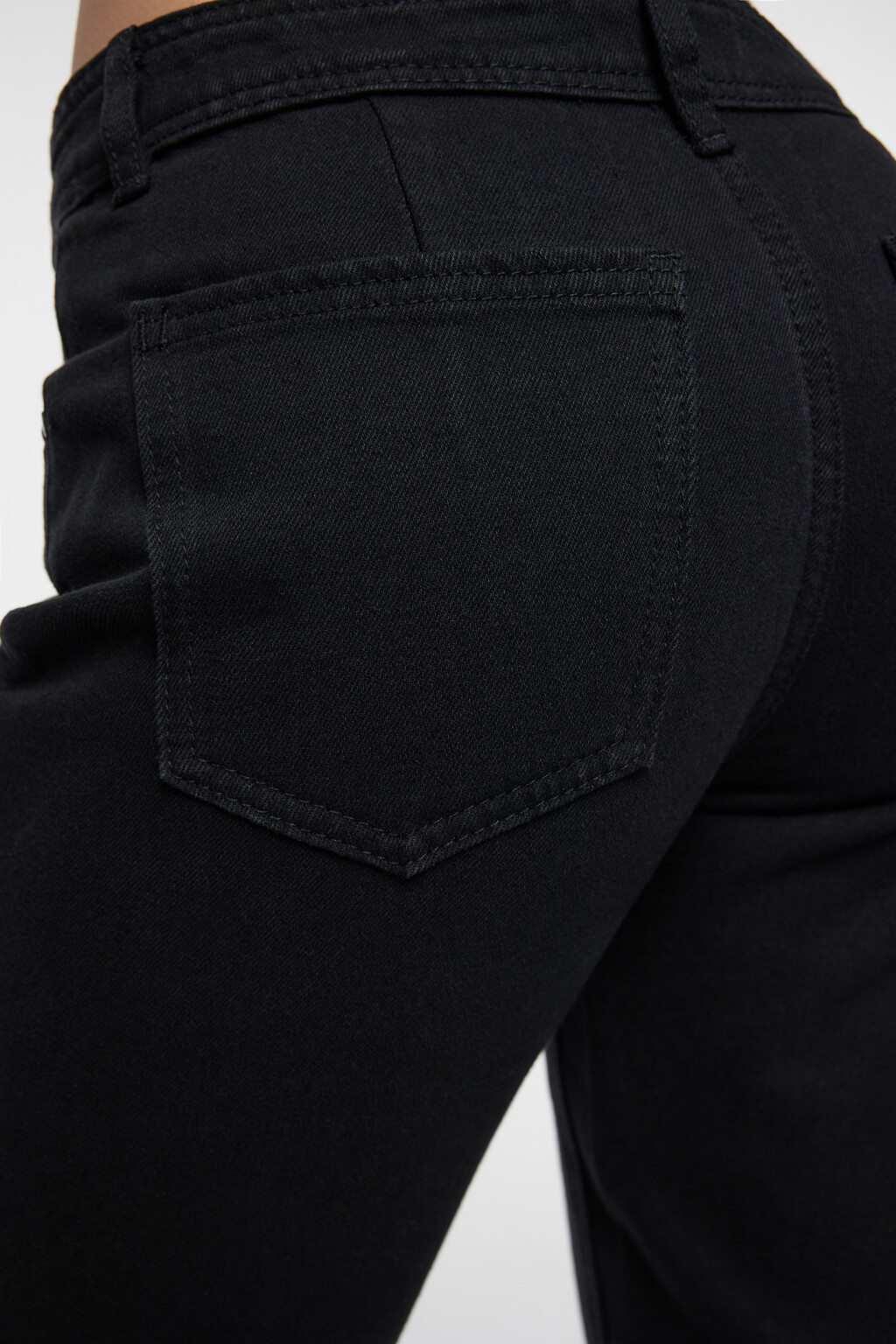 Джинсы flare расклешенные со средней посадкой - цвет черный - 6