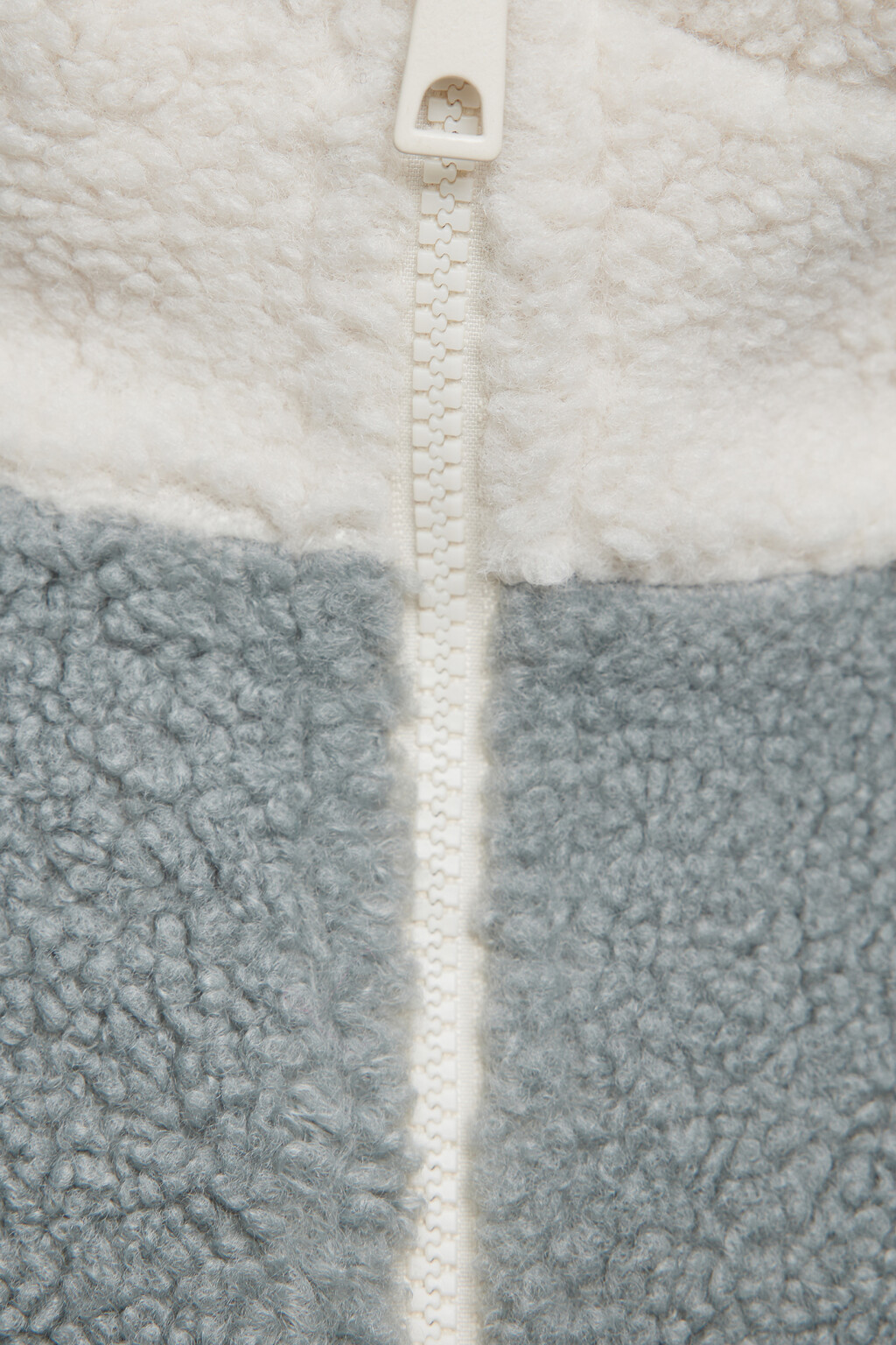 Куртка oversize из искусственного меха с воротником-стойкой - цвет мультиколор - 6