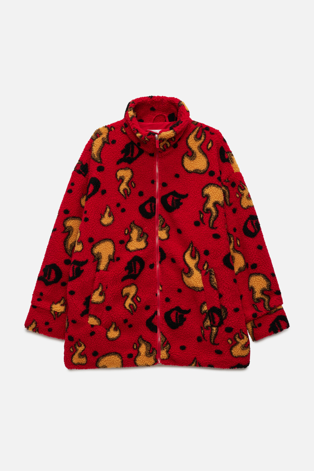 Куртка-парка короткая с принтом - цвет мультиколор - 8