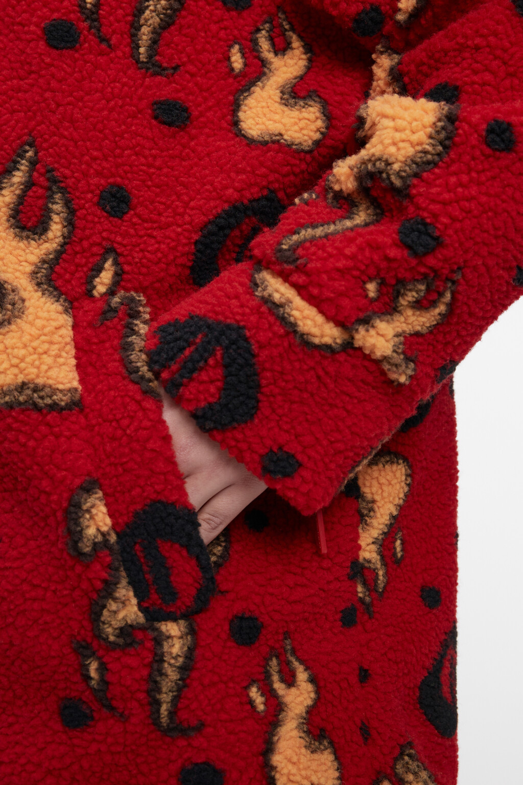 Куртка-парка короткая с принтом - цвет мультиколор - 5