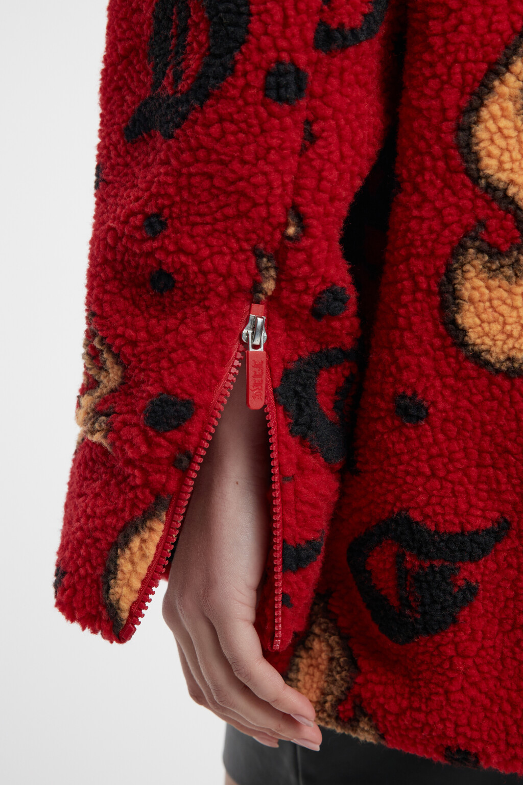 Куртка-парка короткая с принтом - цвет мультиколор - 6