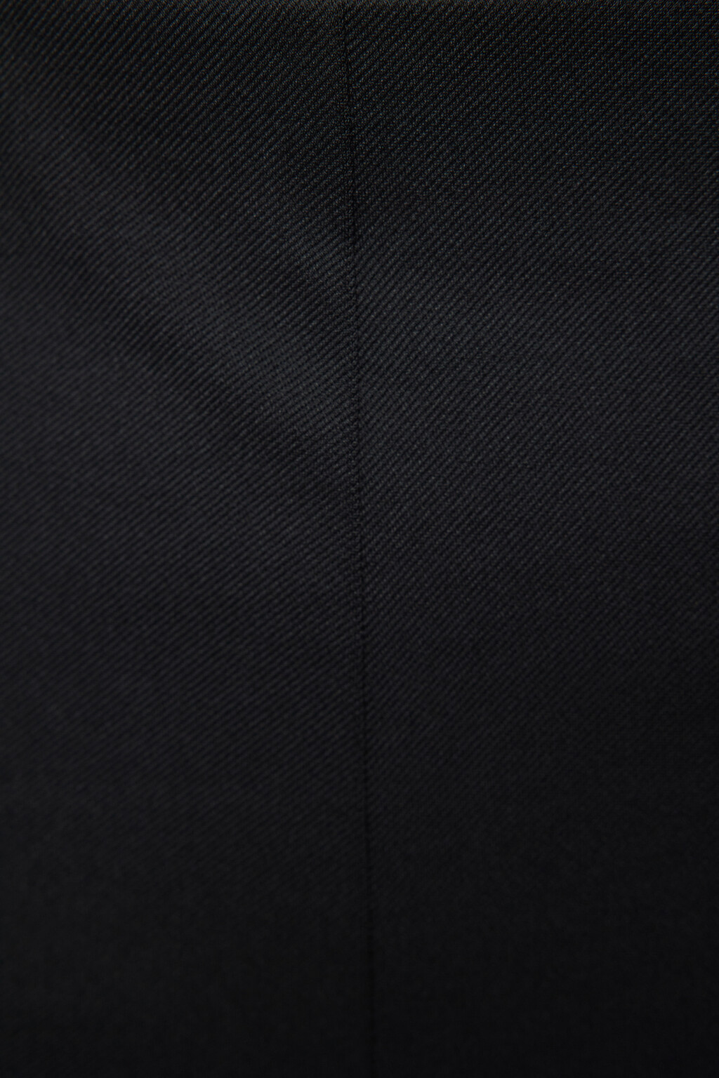 Брюки широкие костюмные со средней посадкой - цвет черный - 5