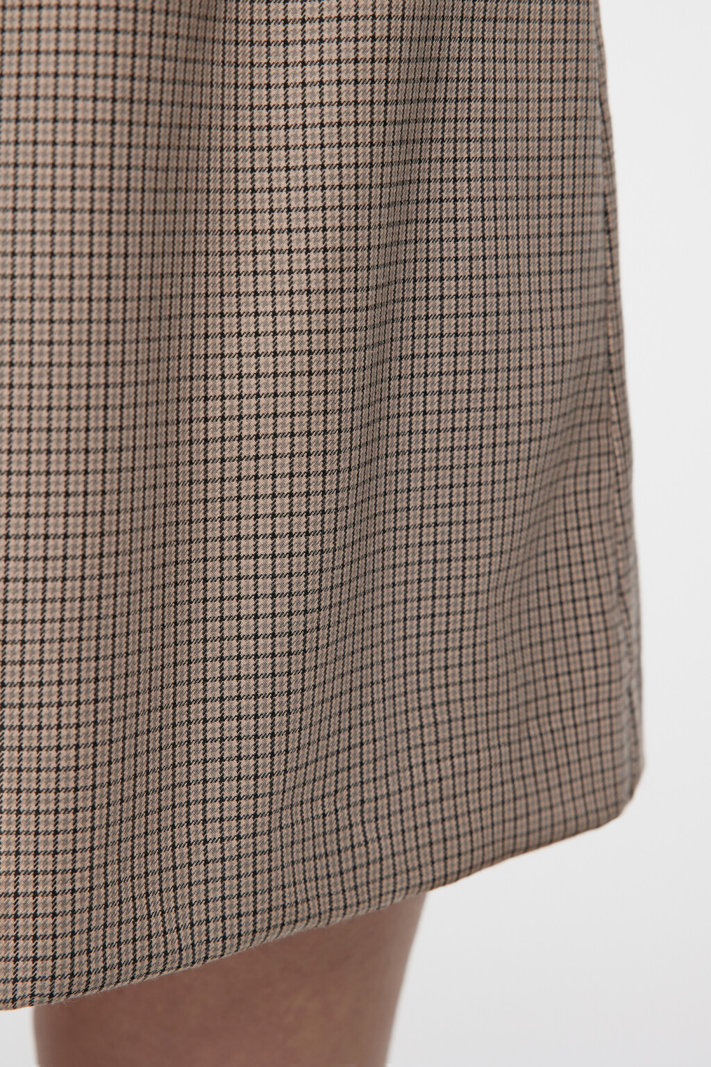 Платье-сарафан JudyDress мини приталенное - цвет бежевый - 6