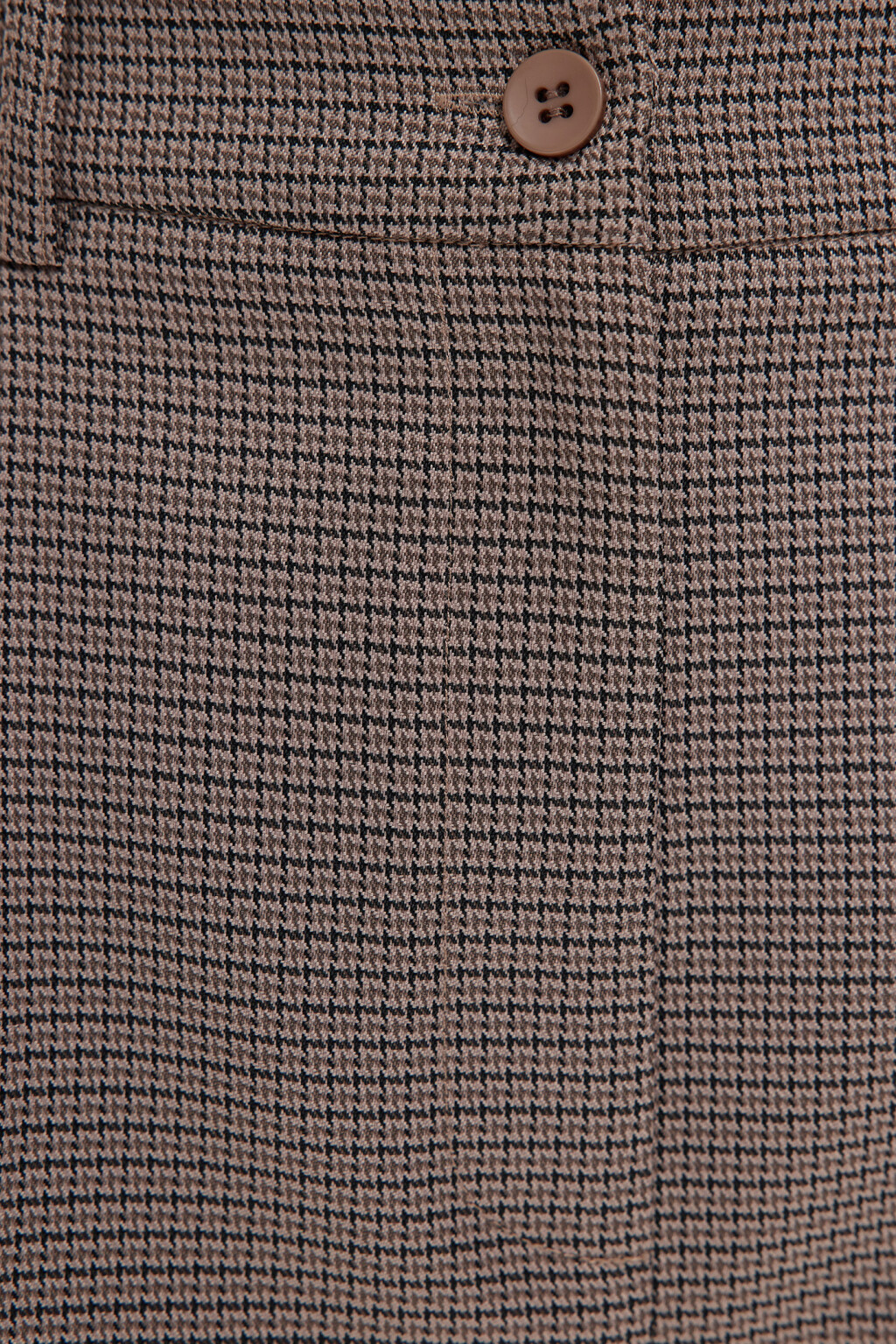 Шорты-бермуды костюмные клетчатые со средней посадкой - цвет бежевый - 6