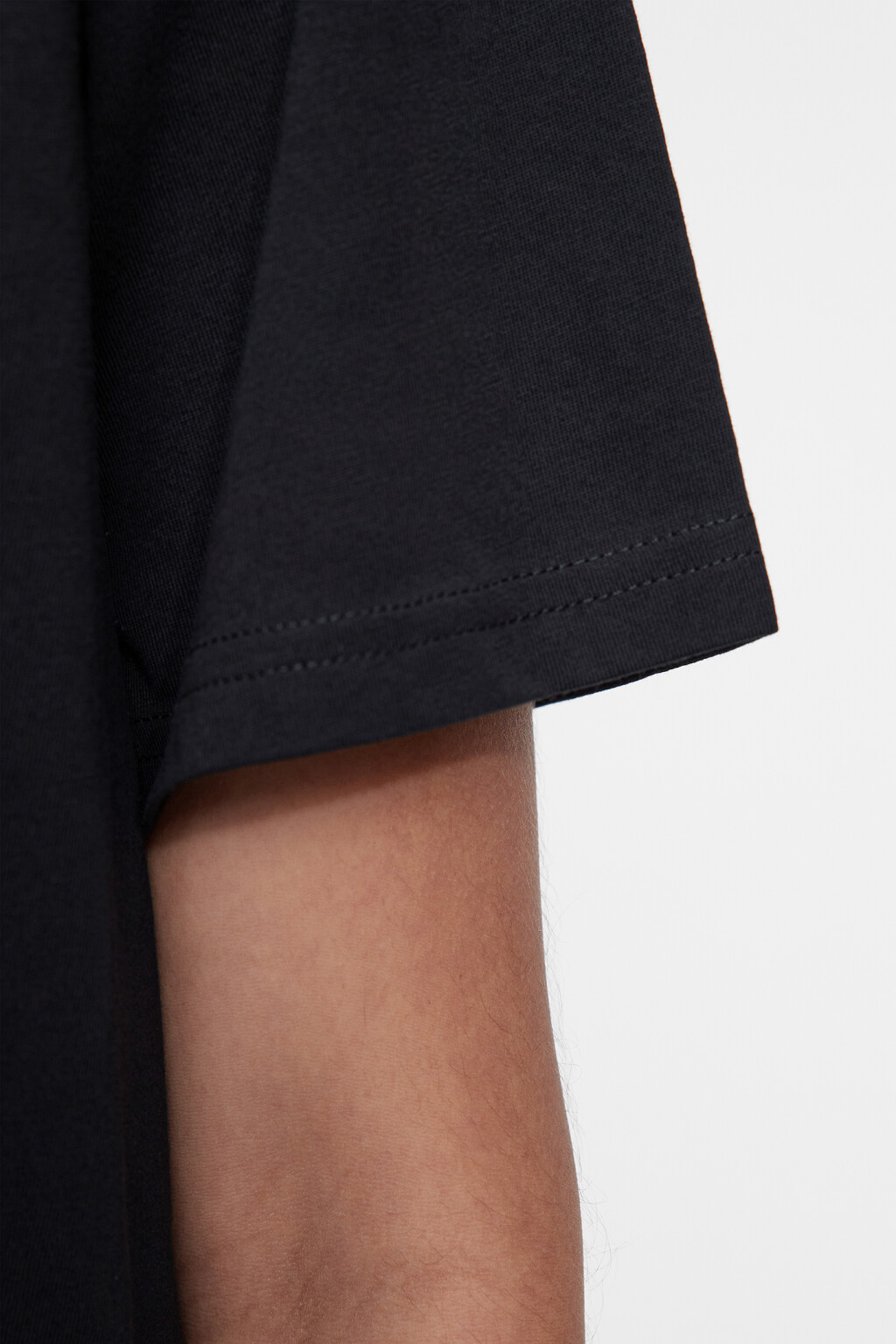 Футболка прямая хлопковая с принтом с собаками - цвет черный - 7