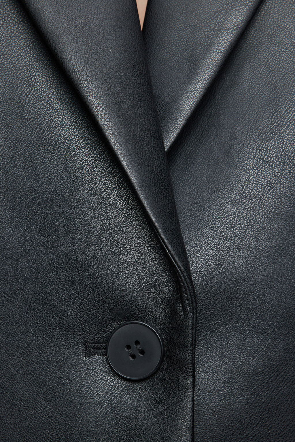 Пиджак прямой однобортный  - цвет черный - 7
