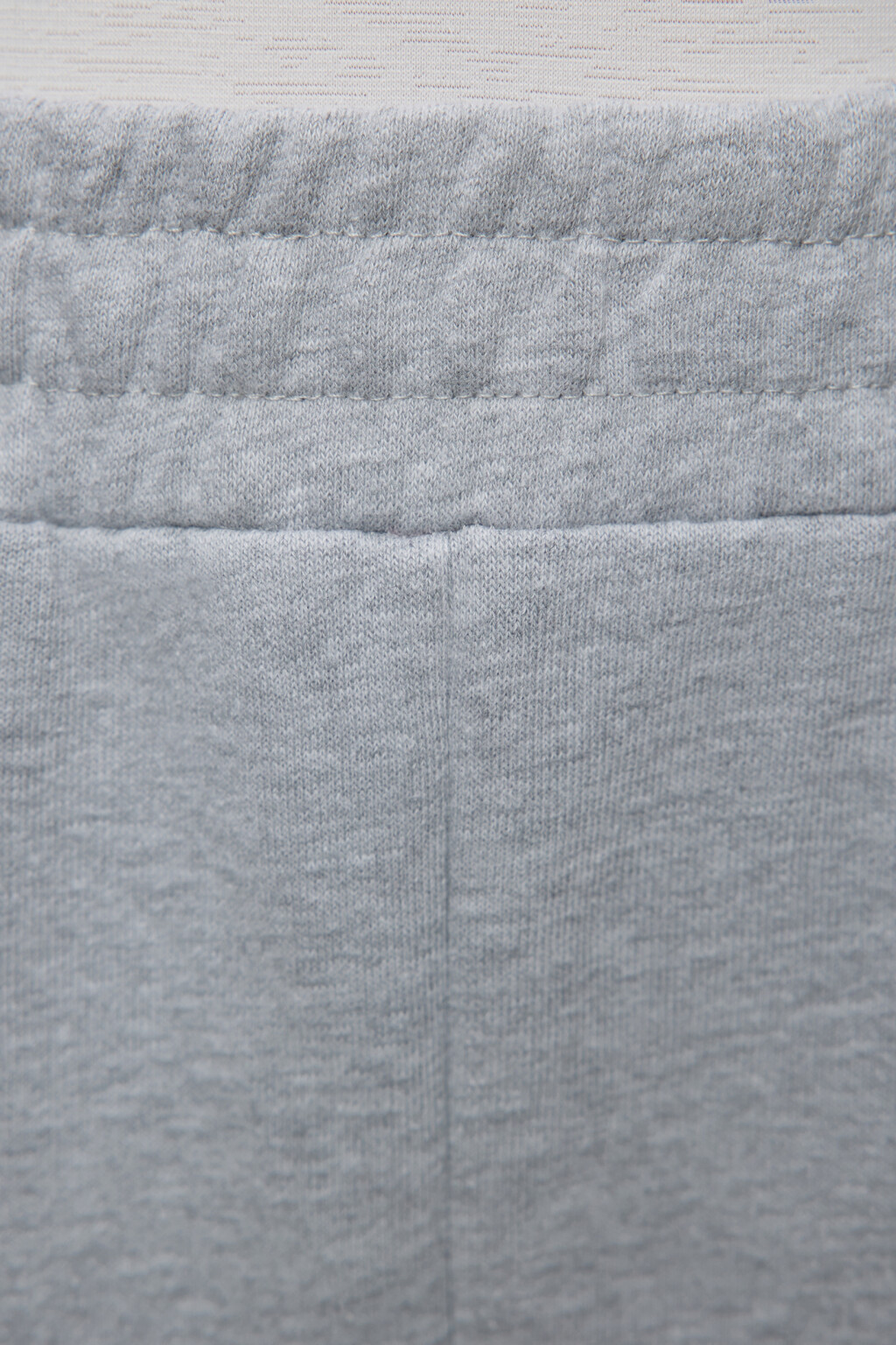 Брюки широкие трикотажные с карманами карго - цвет серый - 5