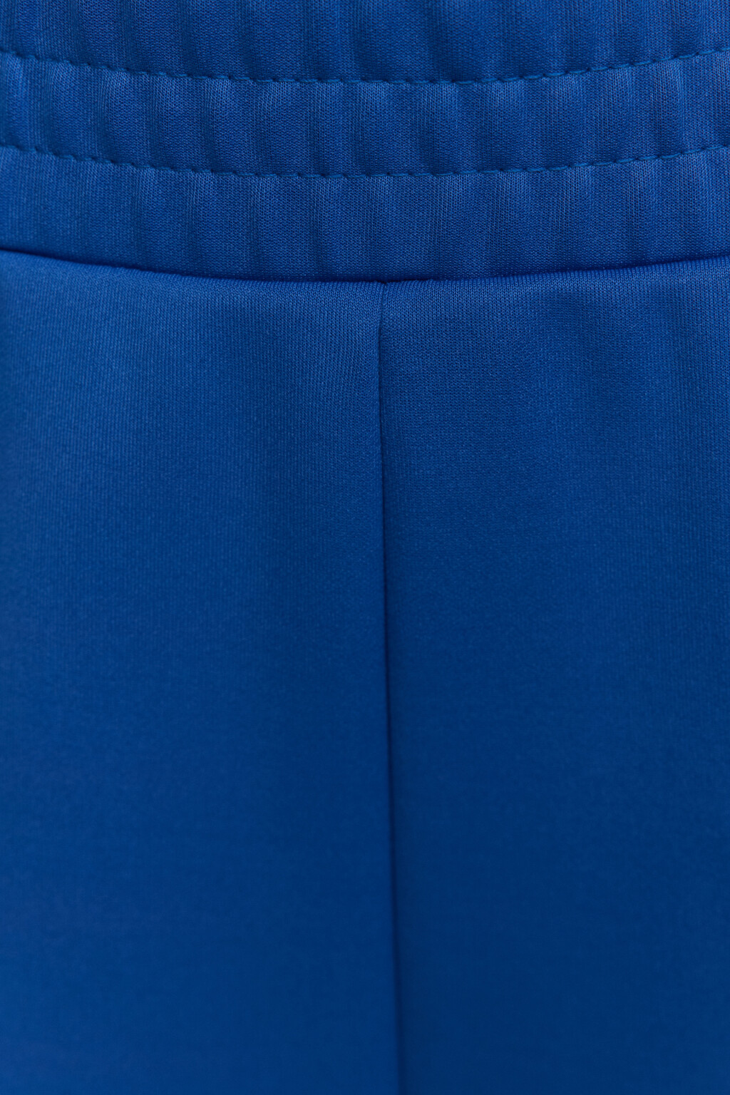 Брюки широкие спортивные с лампасами - цвет синий - 5