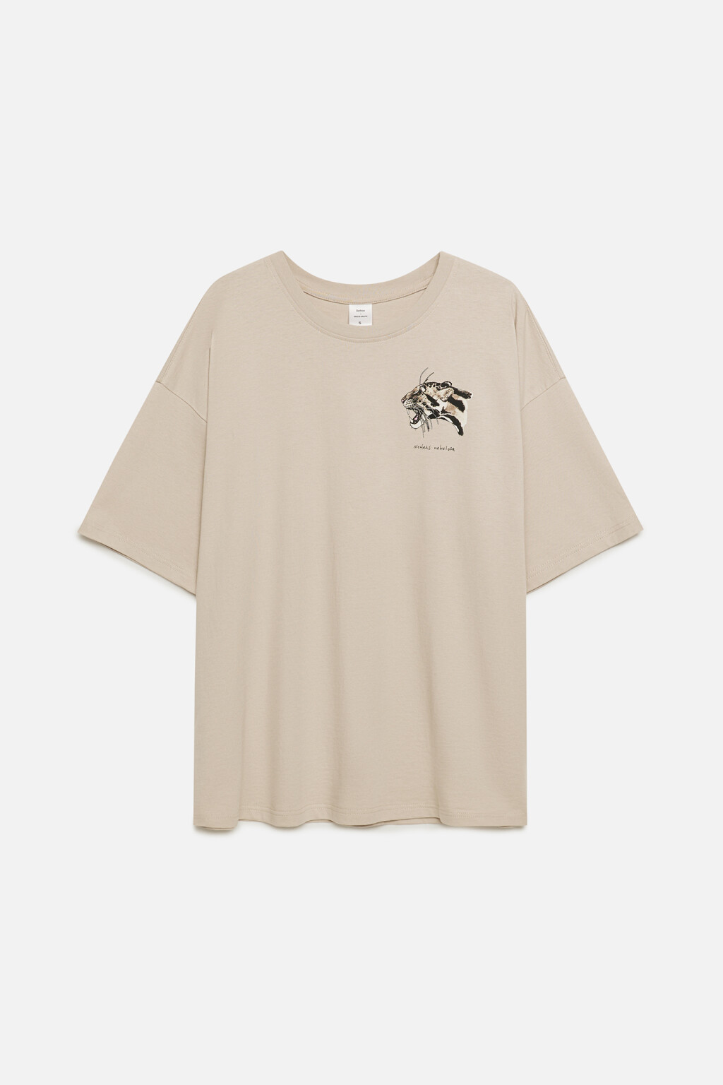 Футболка unisex свободная с принтом Bang Bang Studio - цвет серый - 9