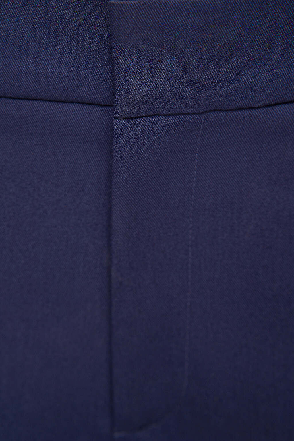 Юбка-шорты мини костюмная с крупной плиссировкой - цвет синий - 6