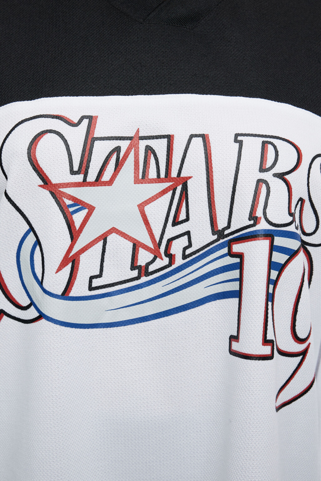 Лонгслив oversize с принтом в хоккейном стиле - цвет черный - 6