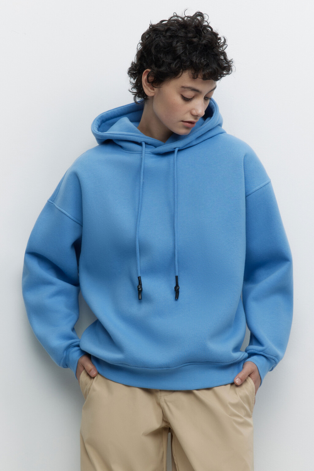 Худи oversize утепленная с начесом и капюшоном 2331741924, цвет ...