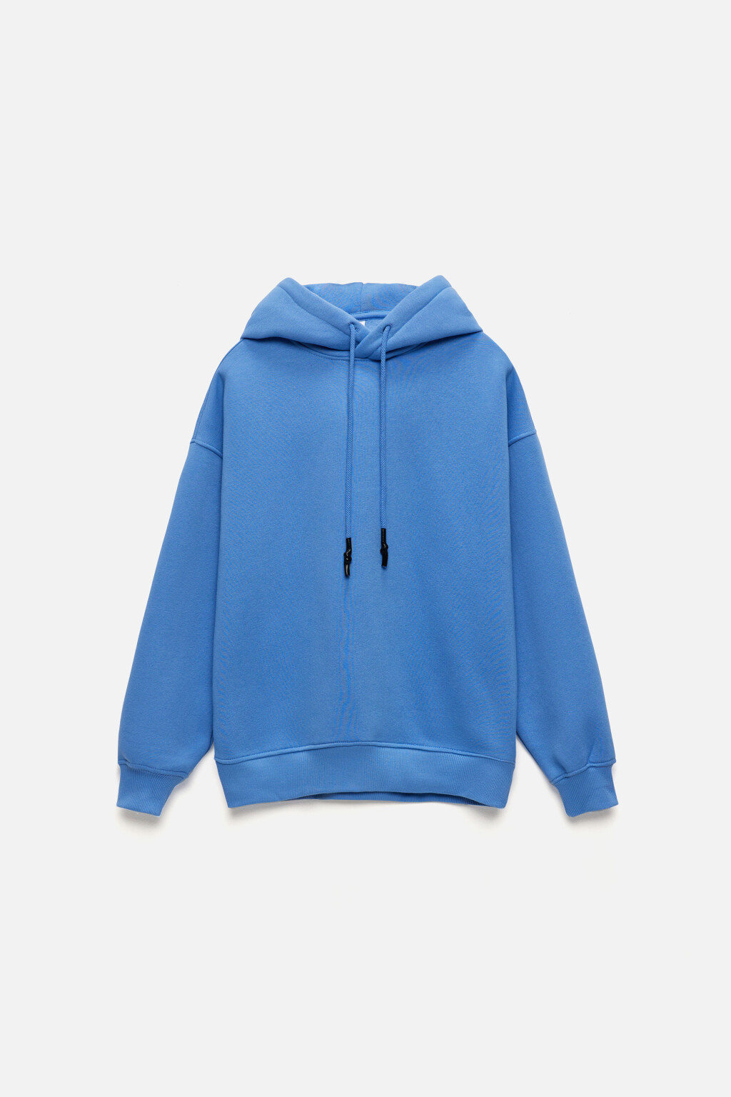 Худи oversize утепленная с начесом и капюшоном - цвет голубой - 8