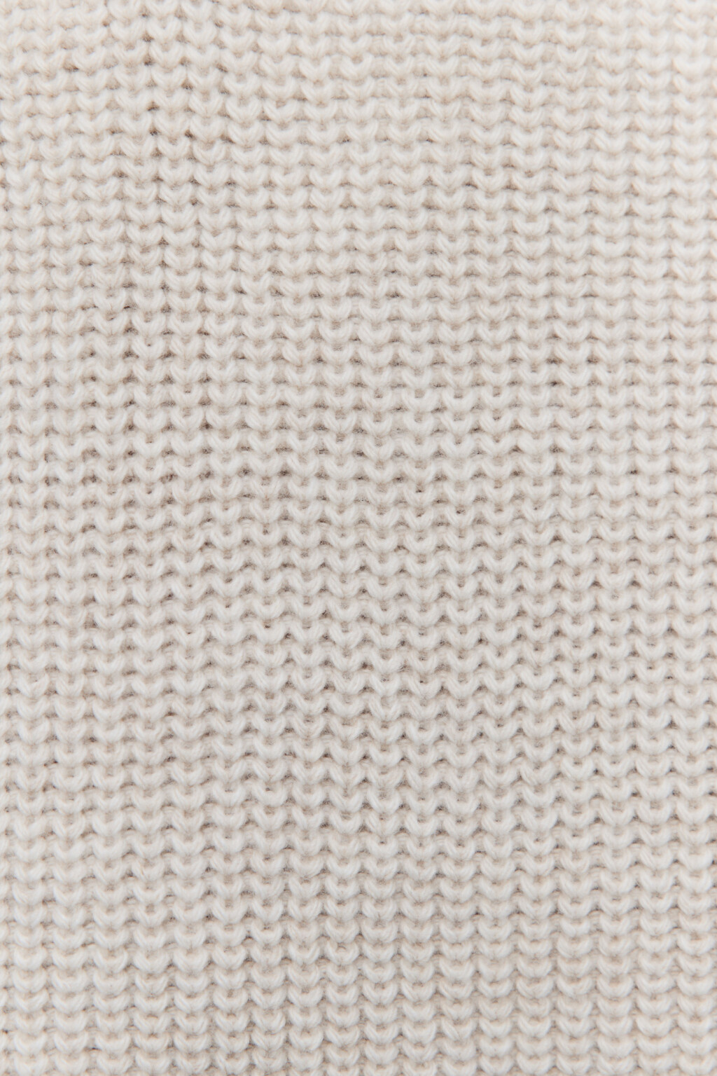 Свитер oversize с отложным воротником на молнии - цвет бежевый - 7