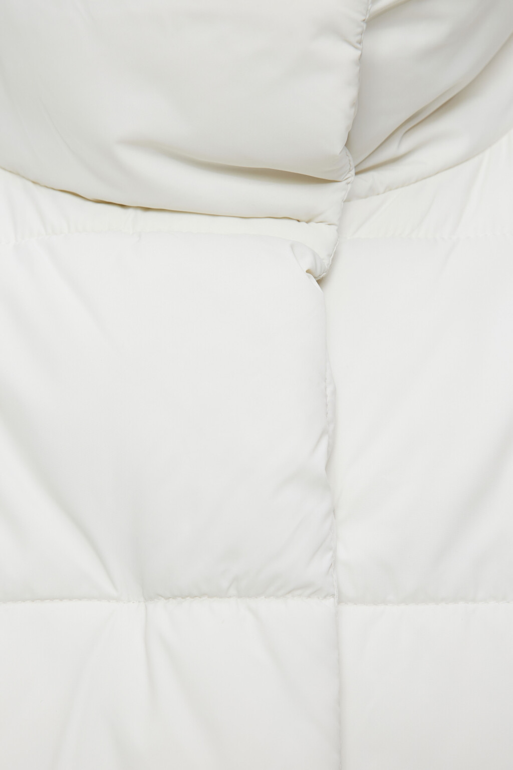 Куртка стеганая демисезонная с воротником-стойкой - цвет молочный - 5