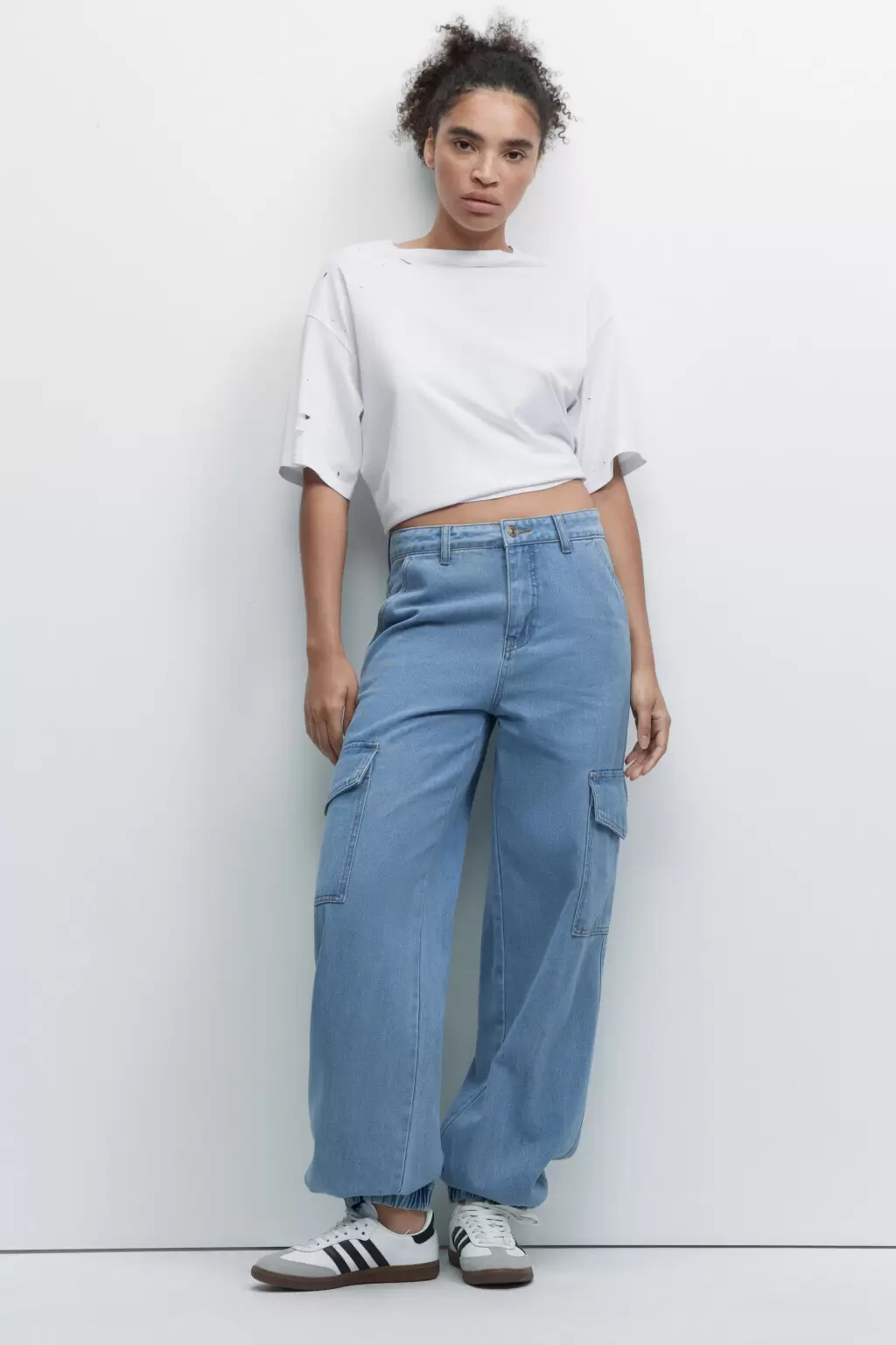 Jeans meta scuri meta chiari top