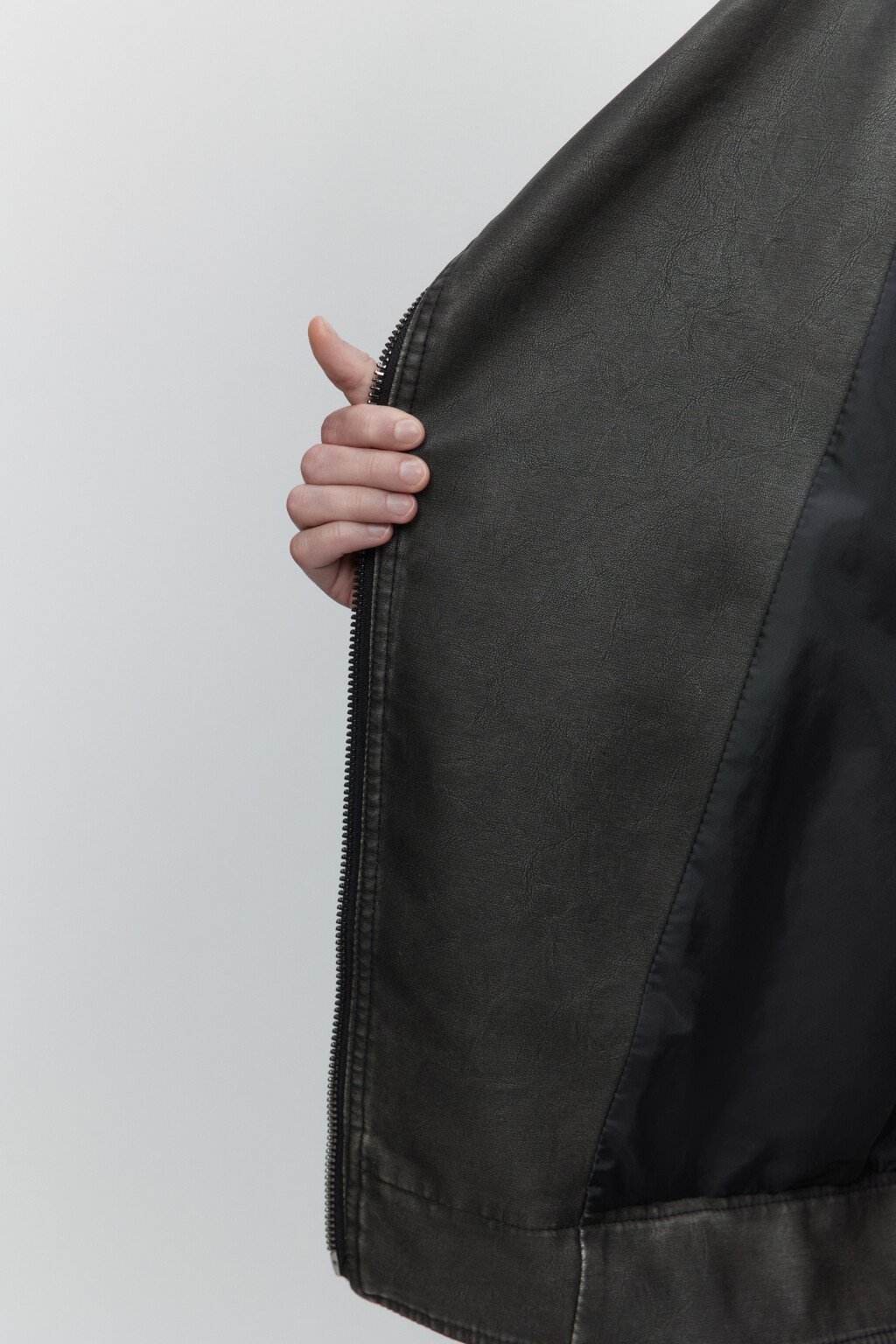 Куртка-косуха с состаренным эффектом - цвет мультиколор - 8