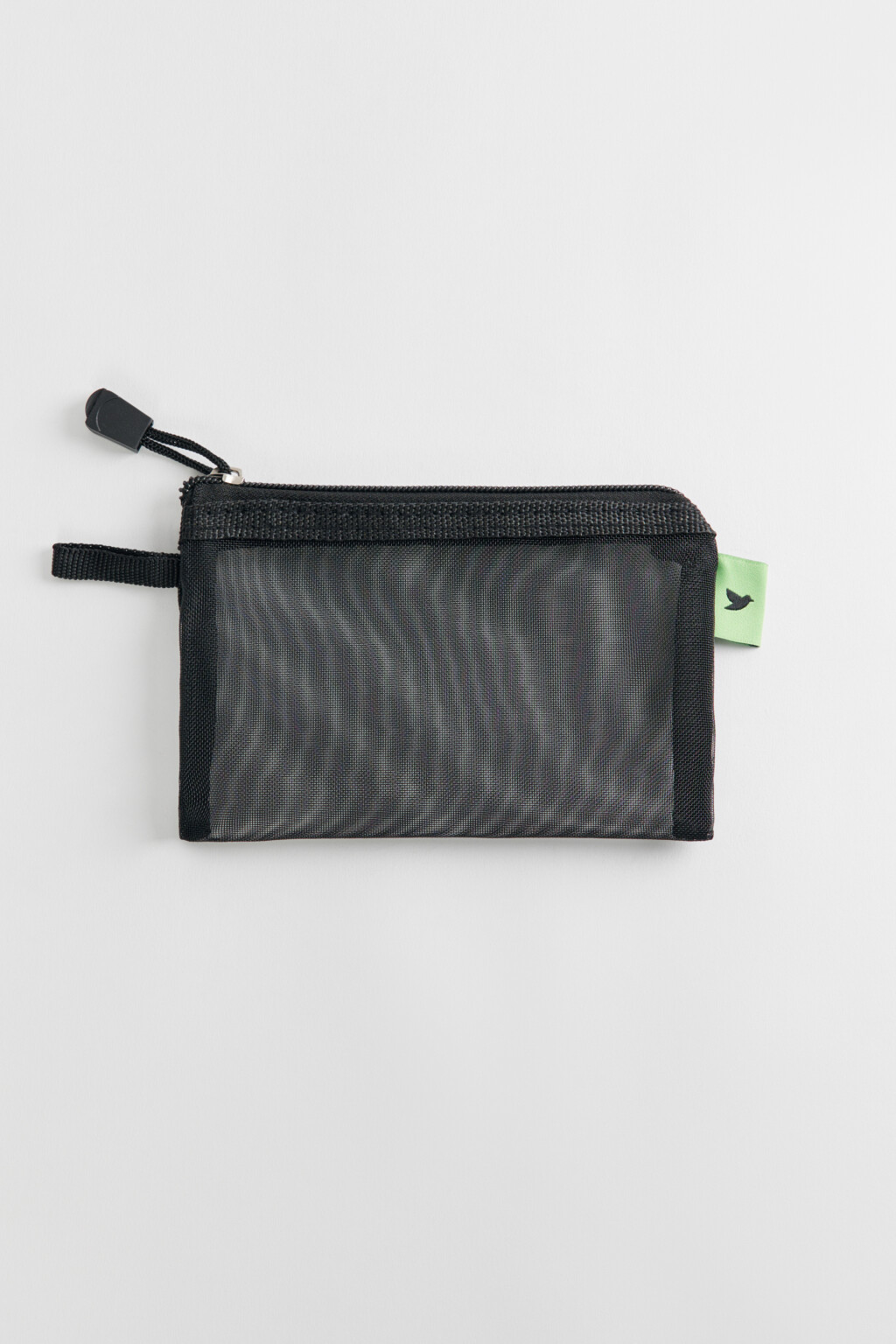 Пенал из прозрачной сетки - цвет черный - 1