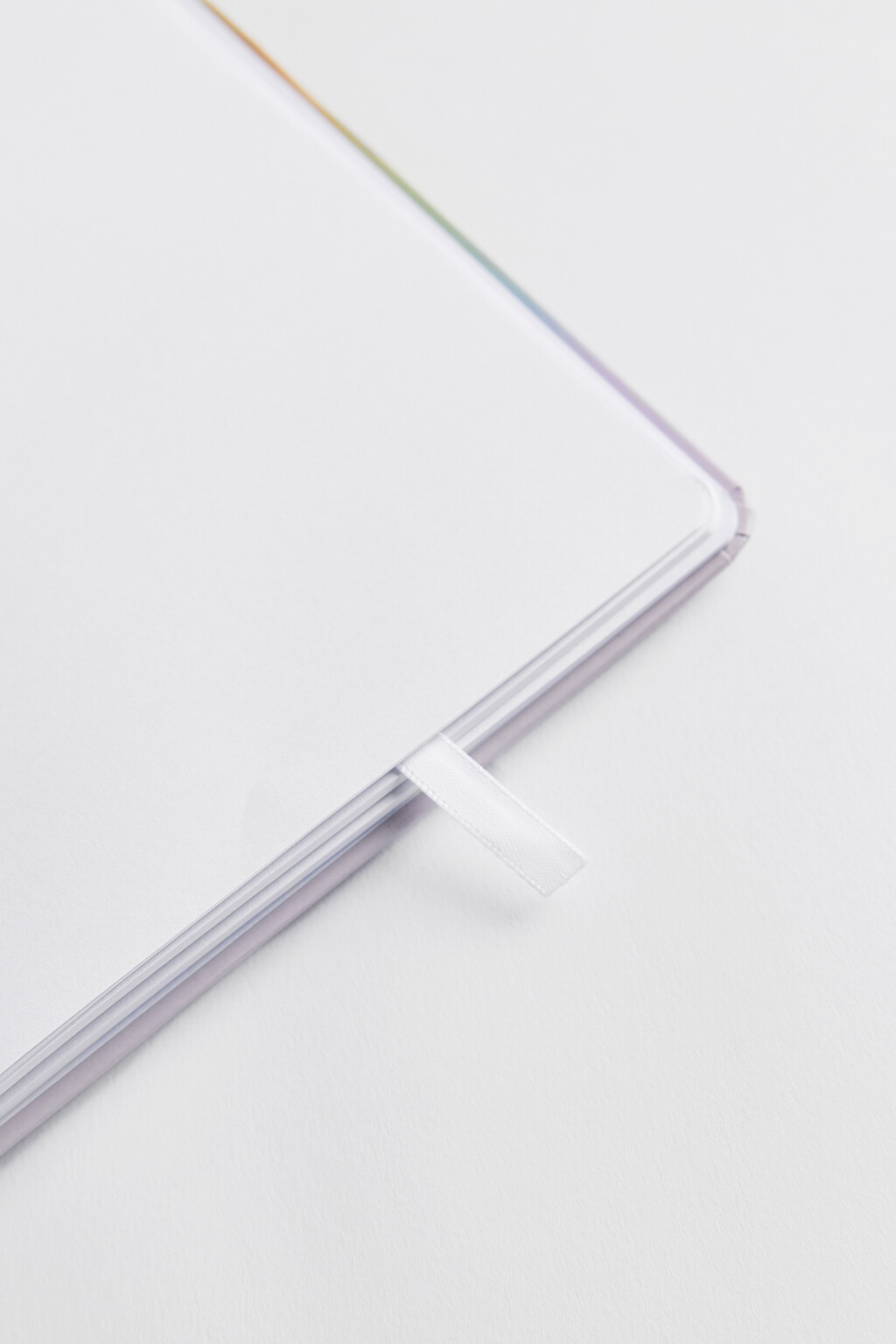 Блокнот для записей с закладкой и резинкой - цвет мультиколор - 2