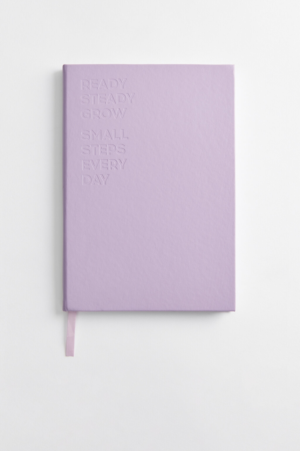 Блокнот для записей с закладкой - цвет сиреневый - 1