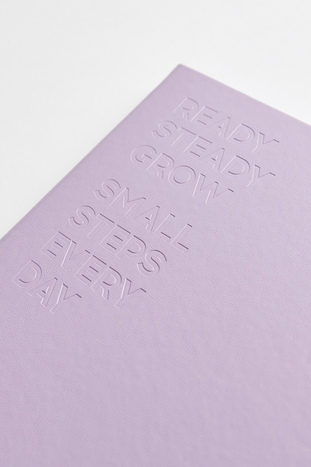 Блокнот для записей с закладкой - цвет сиреневый - 2