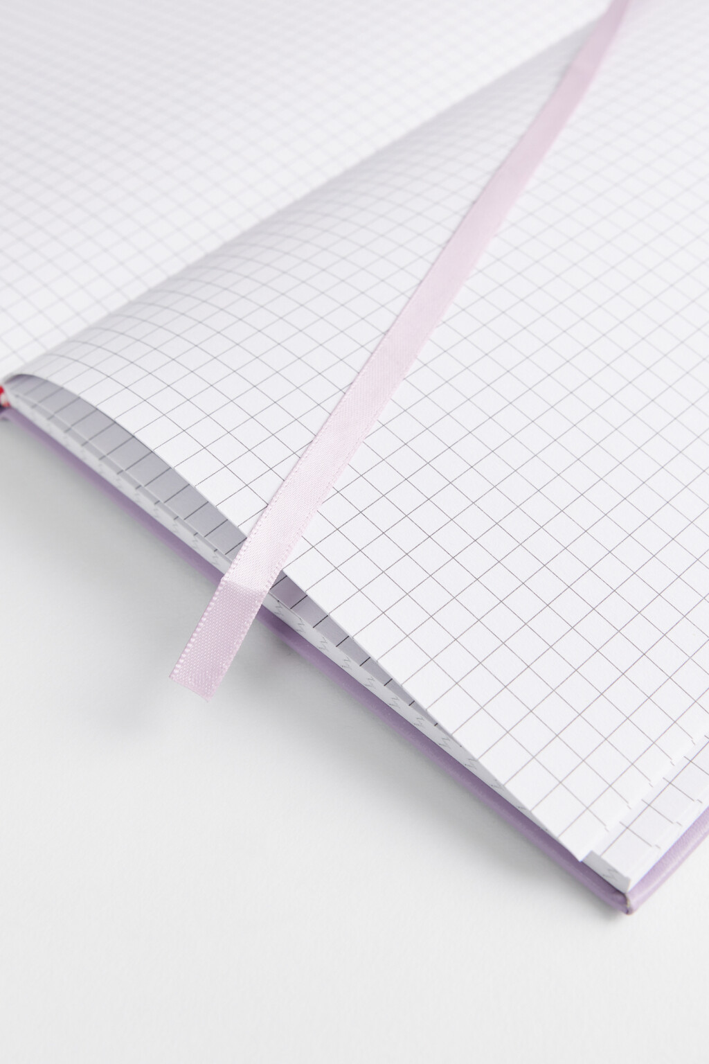 Блокнот для записей с закладкой - цвет сиреневый - 3