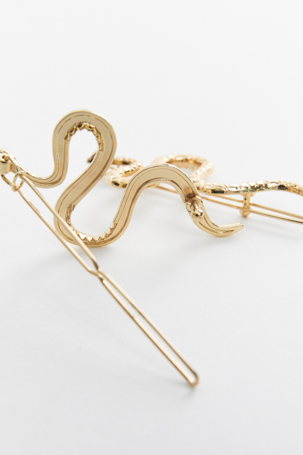 набор заколок для волос женский - цвет желтый - 2