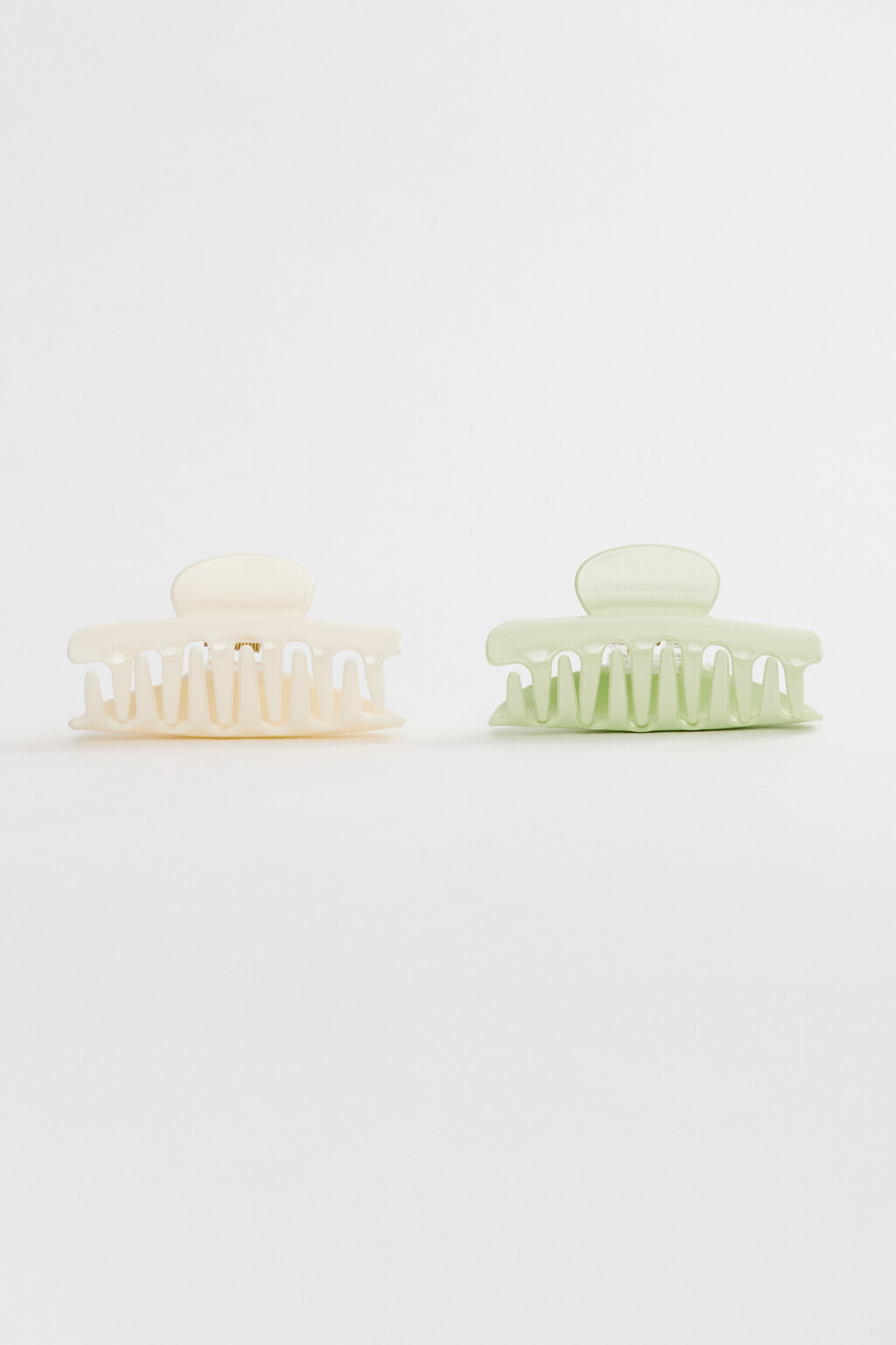 набор заколок для волос женский - цвет зеленый - 1