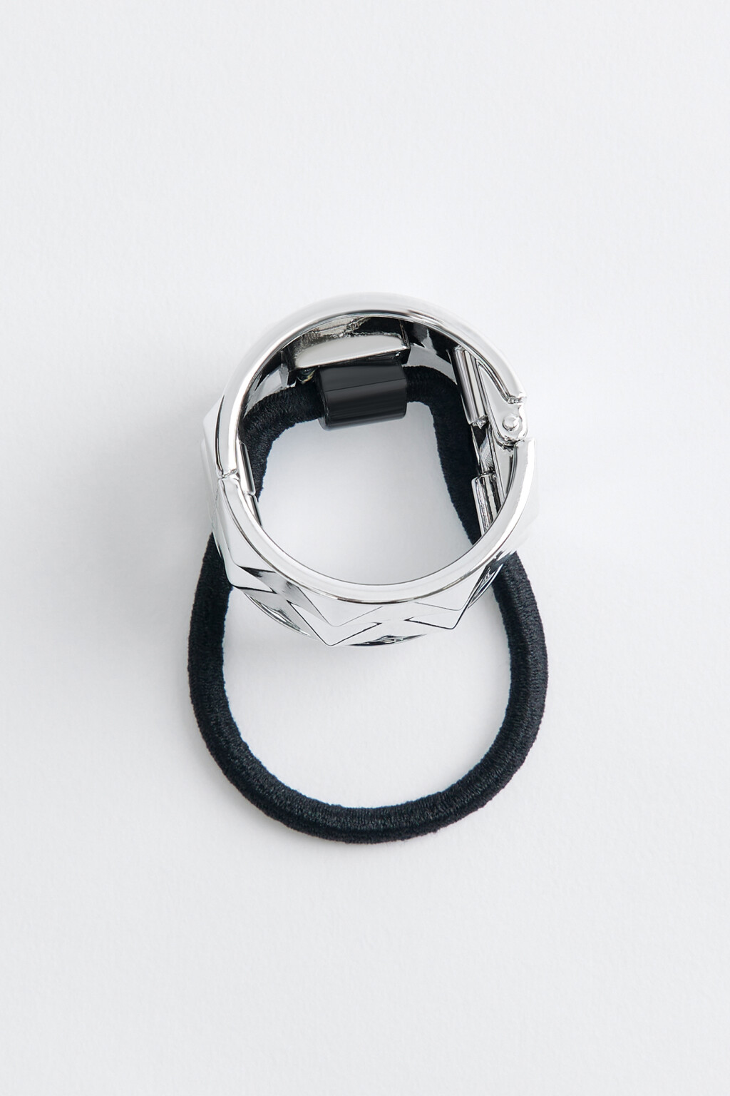 резинка для волос женская - цвет серый - 1