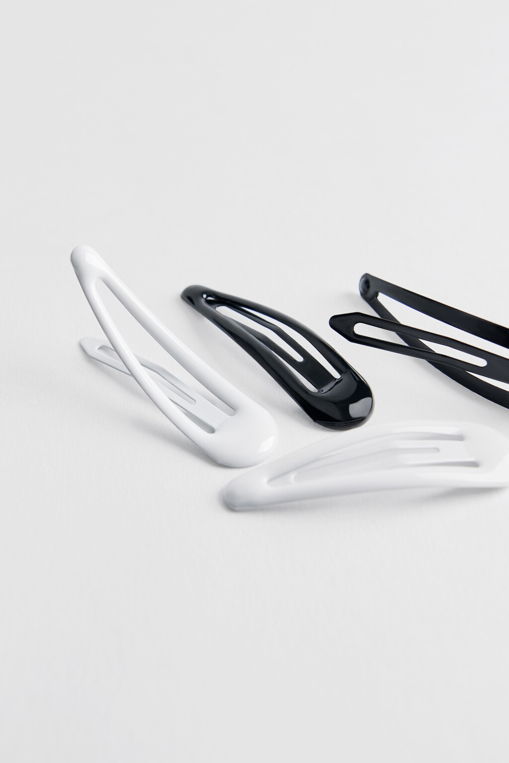 набор заколок для волос женский - цвет черный - 2