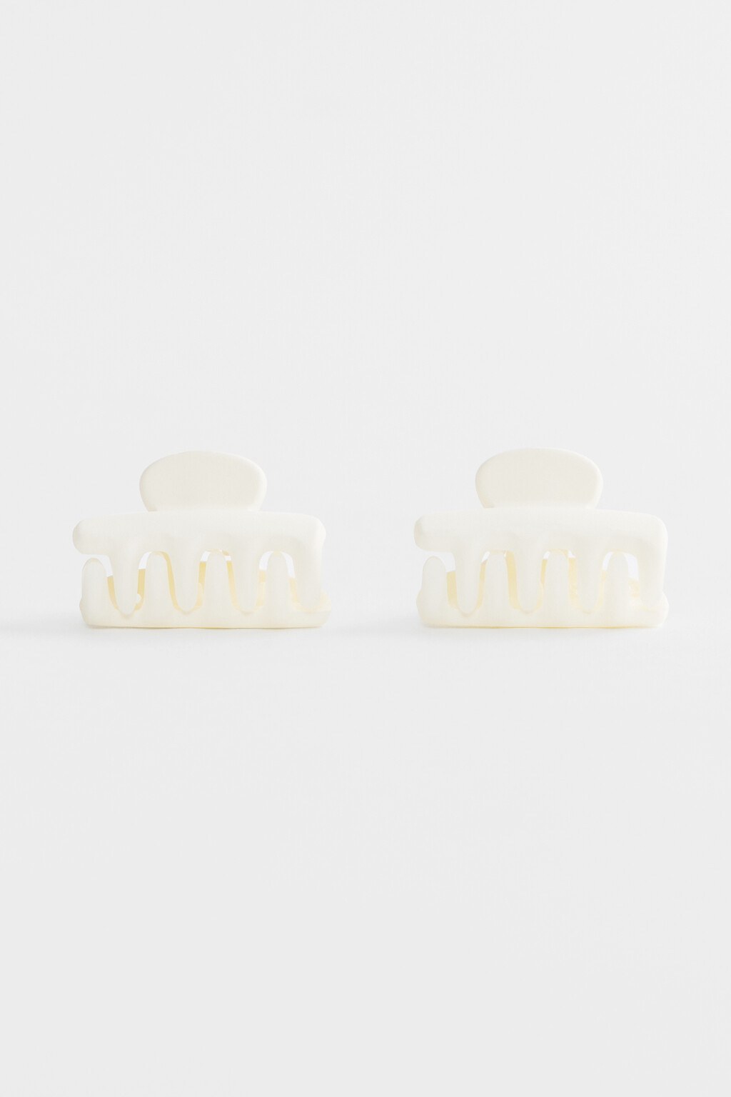 набор заколок для волос женский - цвет белый - 2