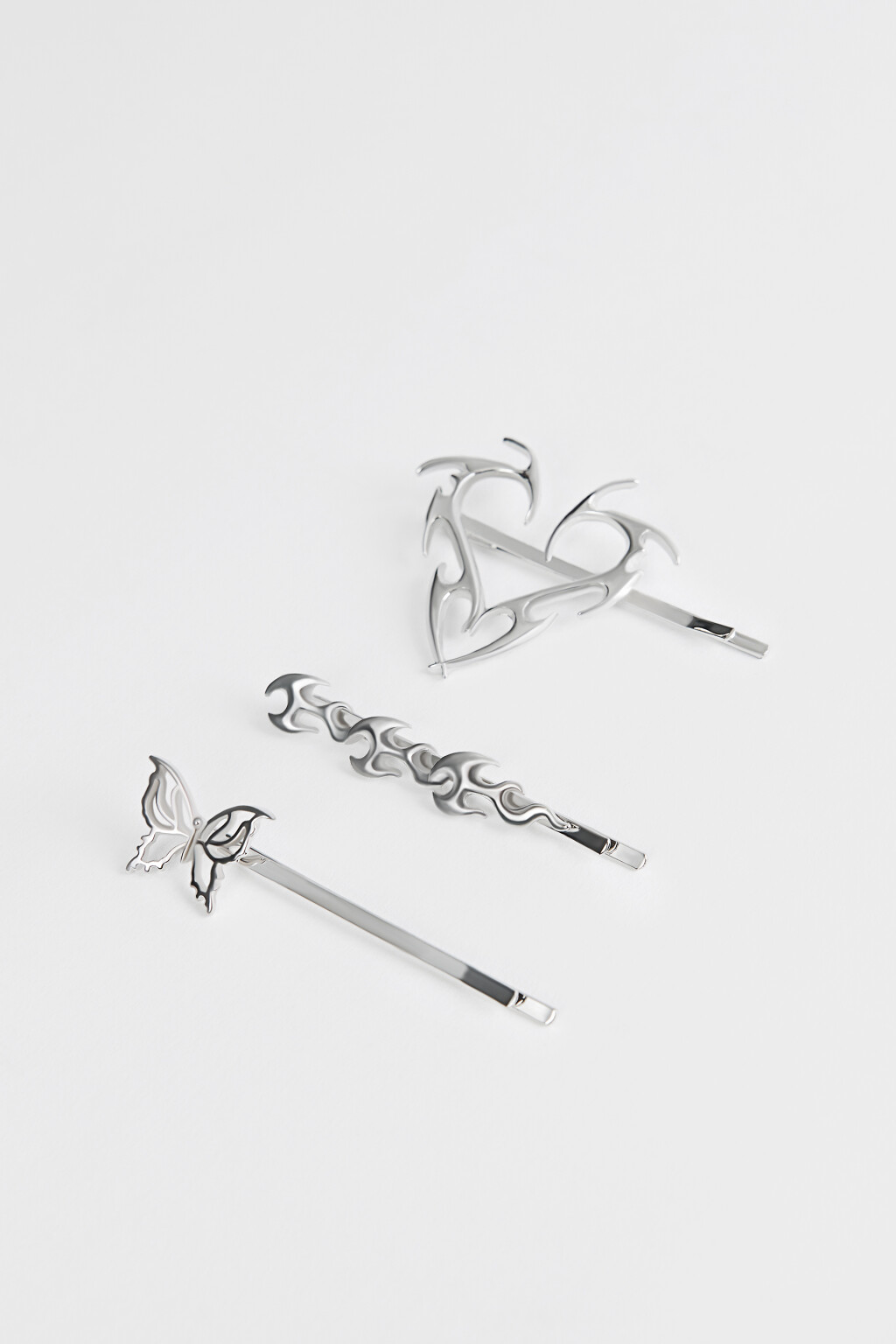 набор заколок для волос женский - цвет серый - 2