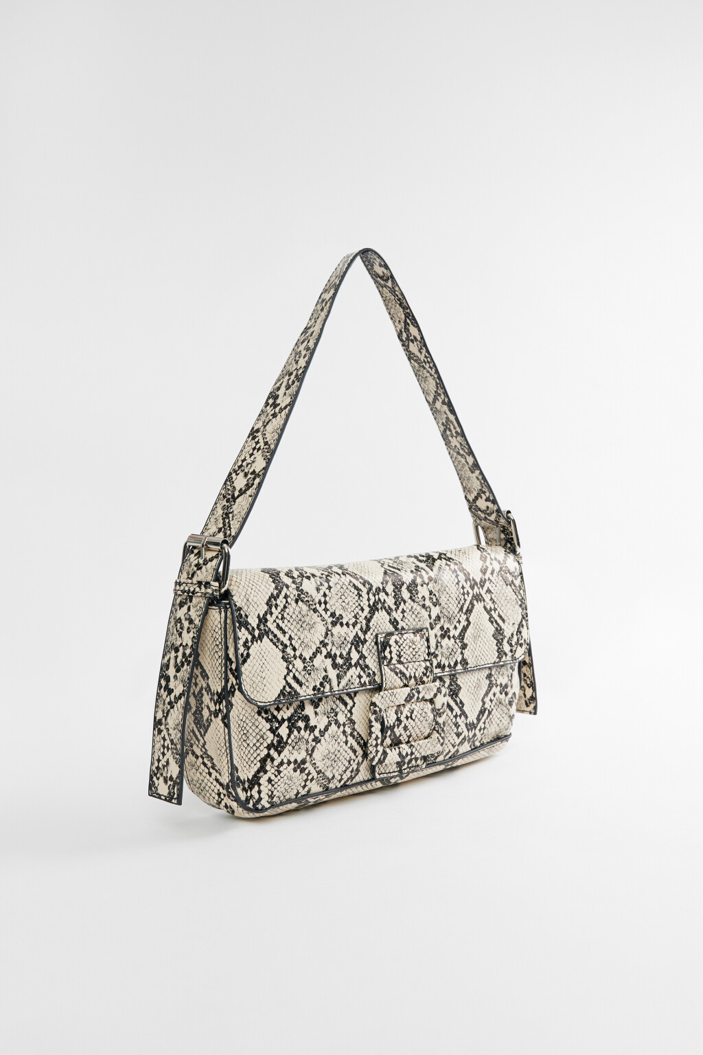 Сумка на плечо из искусственной кожи с принтом под питона - цвет мультиколор - 2