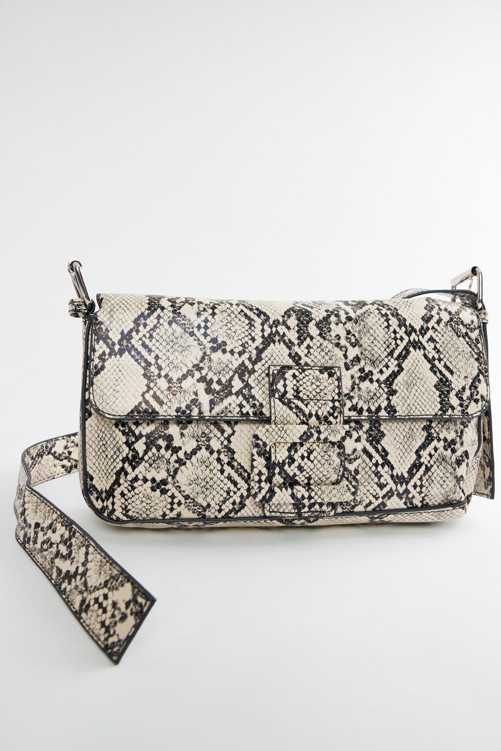 Сумка на плечо из искусственной кожи с принтом под питона - цвет мультиколор - 1