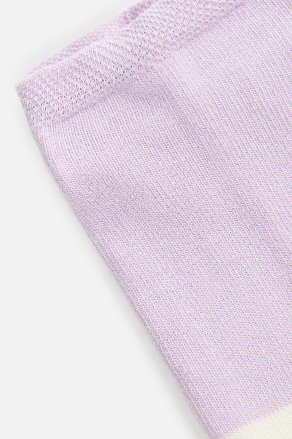 Носки-подследники с цветными полосками - цвет сиреневый - 2