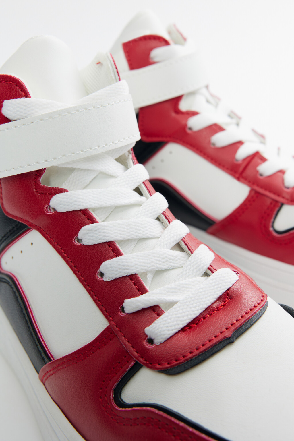 Кеды высокие на платформе и липучках - цвет мультиколор - 5