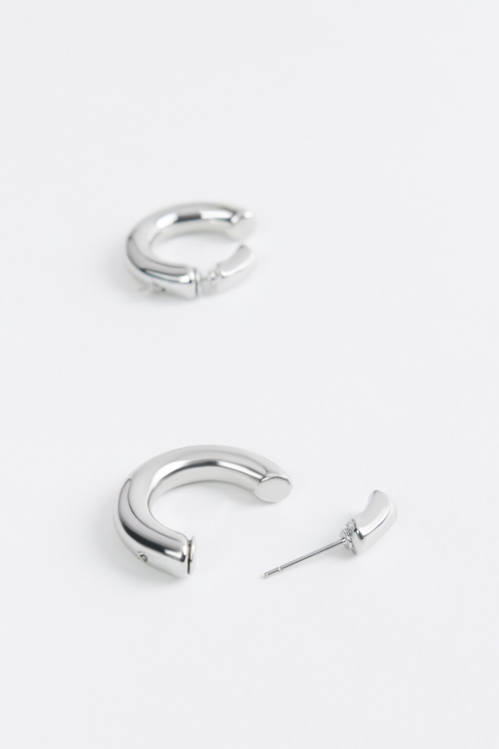 серьги женские - цвет серый - 3