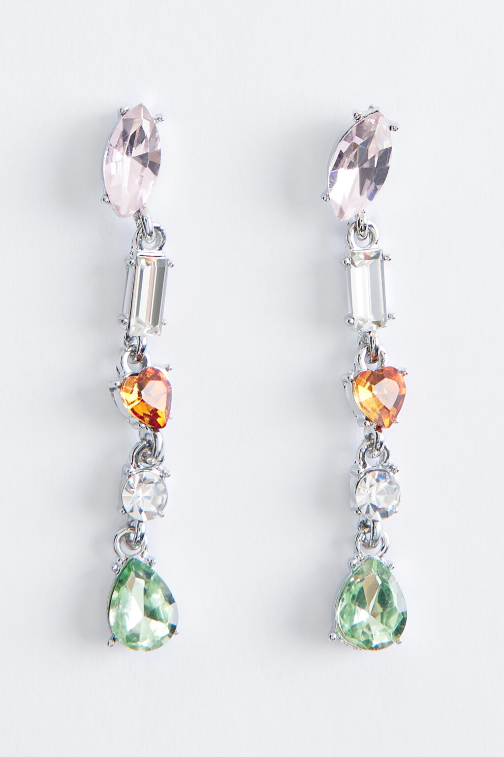 серьги женские - цвет серый - 3