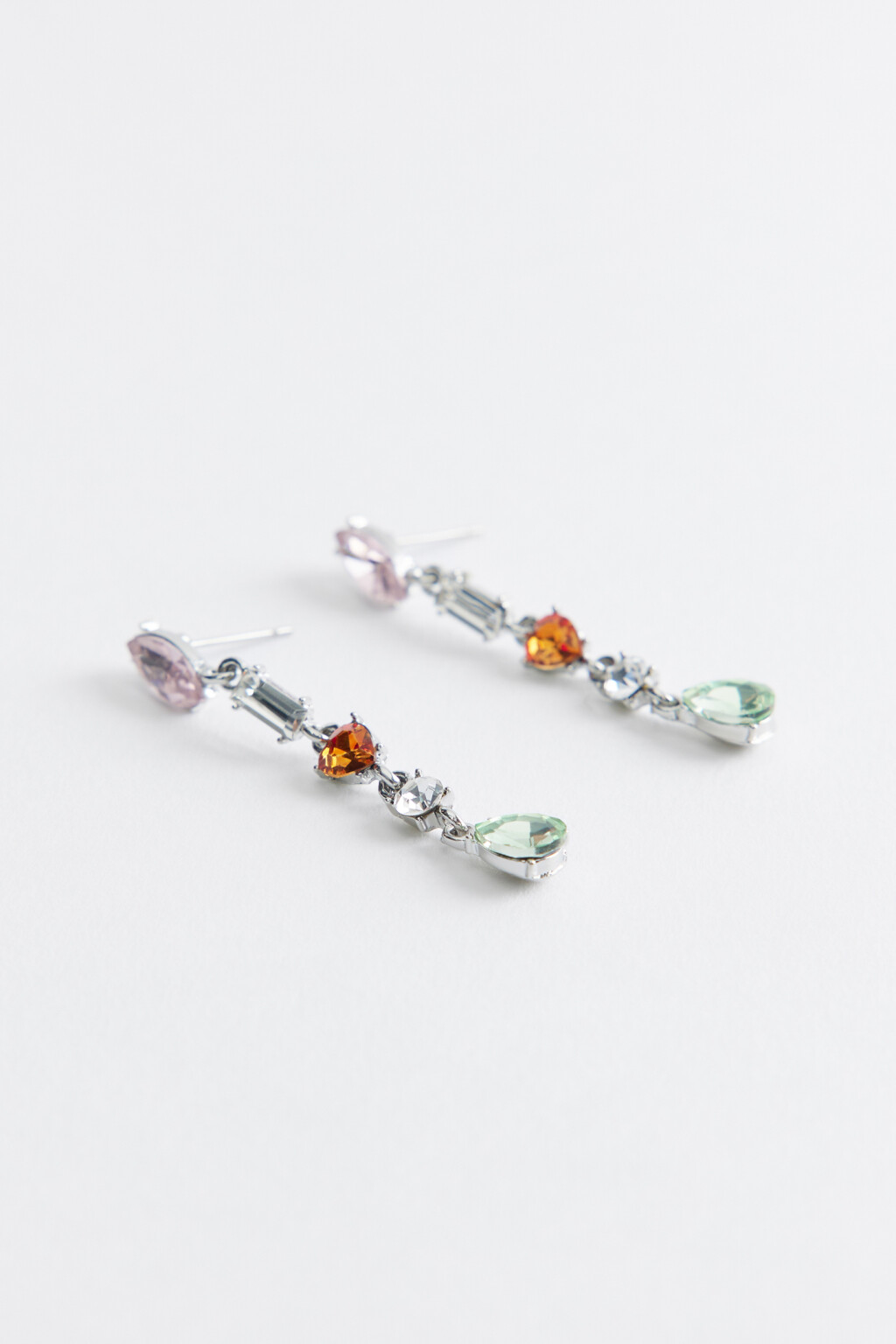 серьги женские - цвет серый - 4