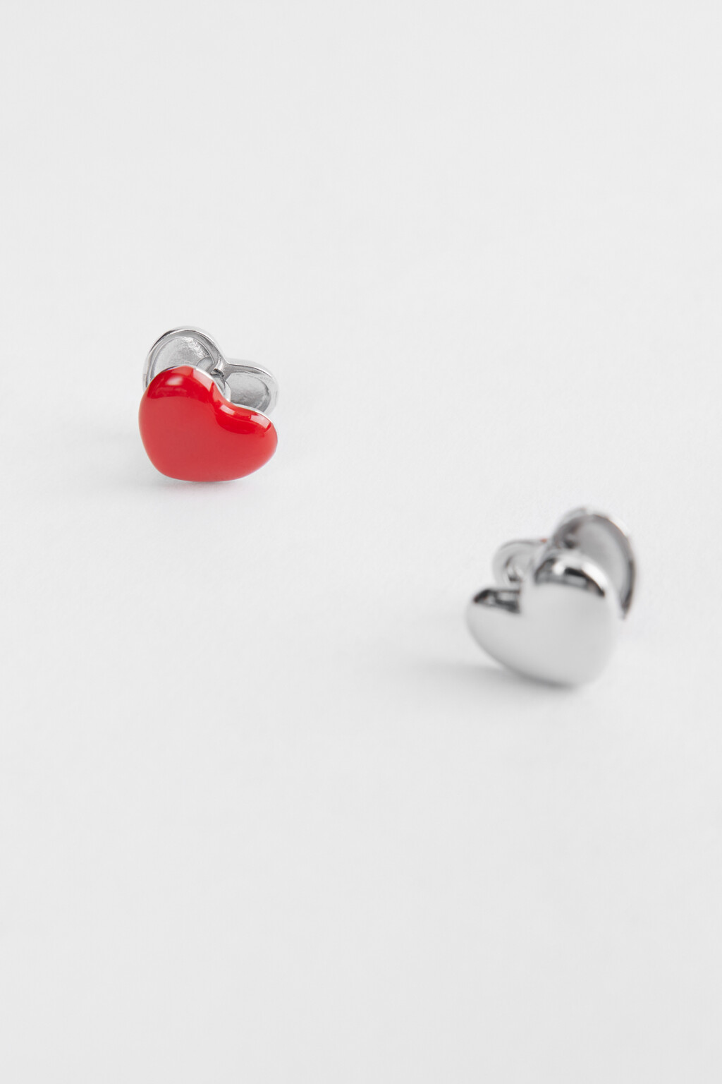 серьги женские - цвет серый - 1