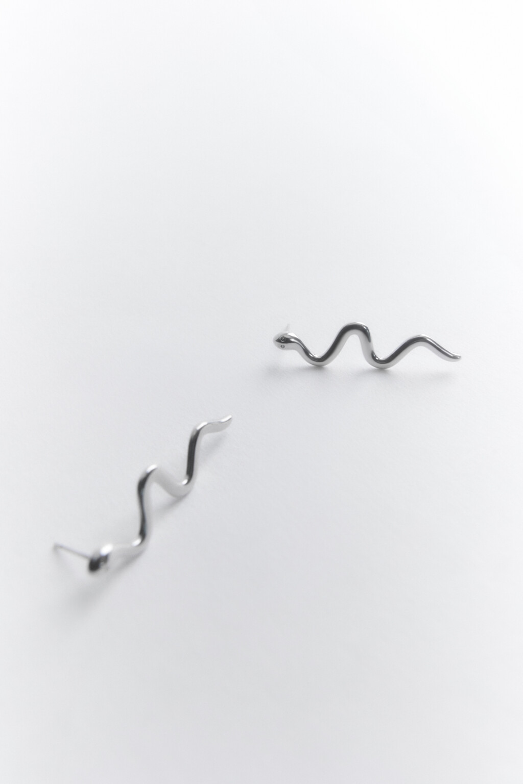 серьги женские - цвет серый - 3