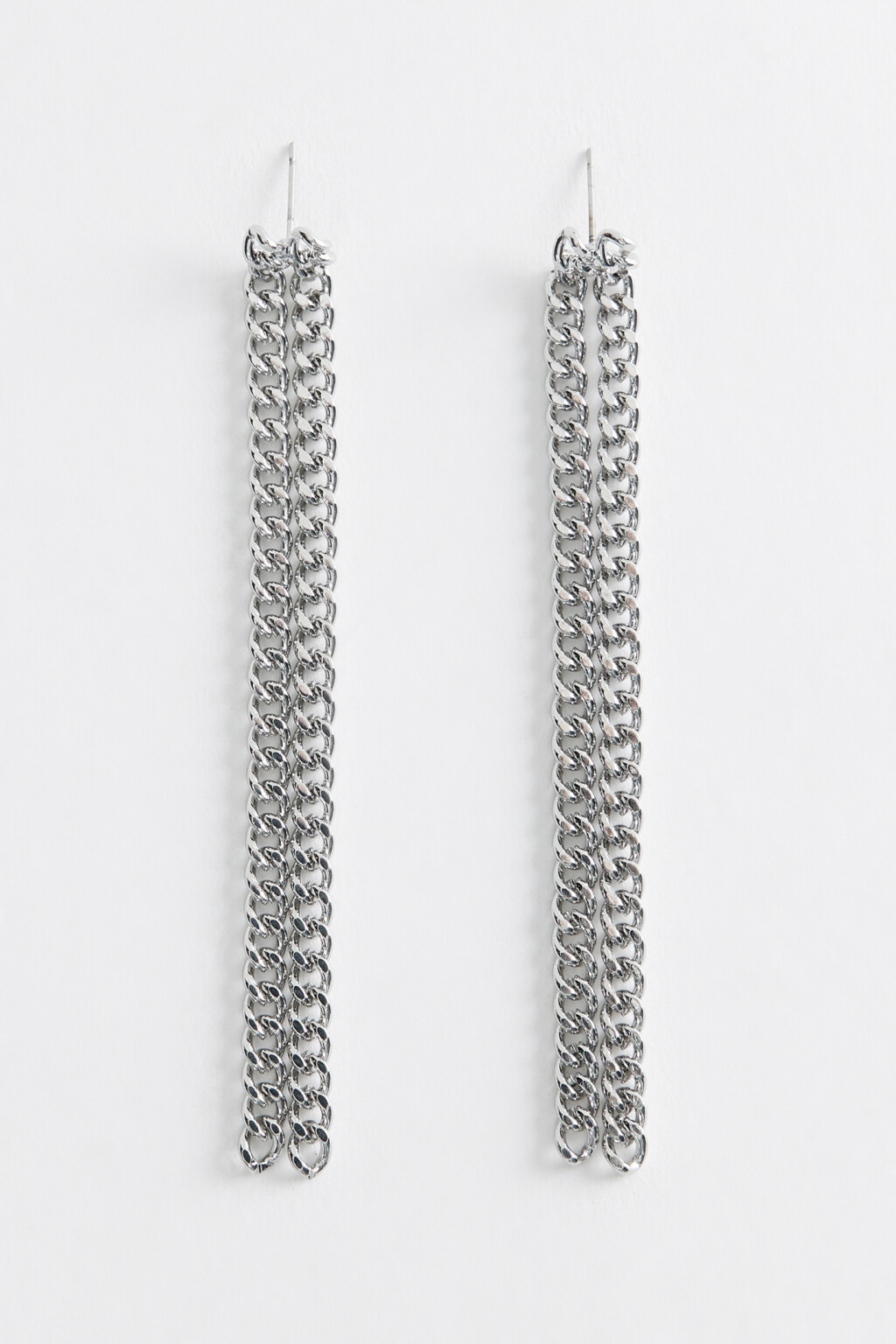 серьги женские - цвет серый - 1