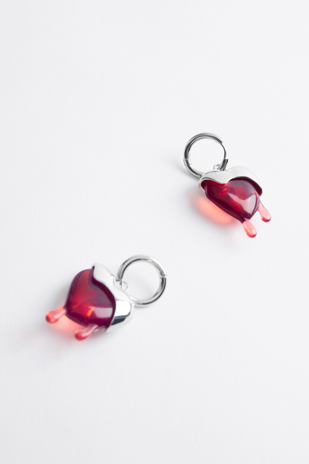 серьги женские - цвет серый - 2