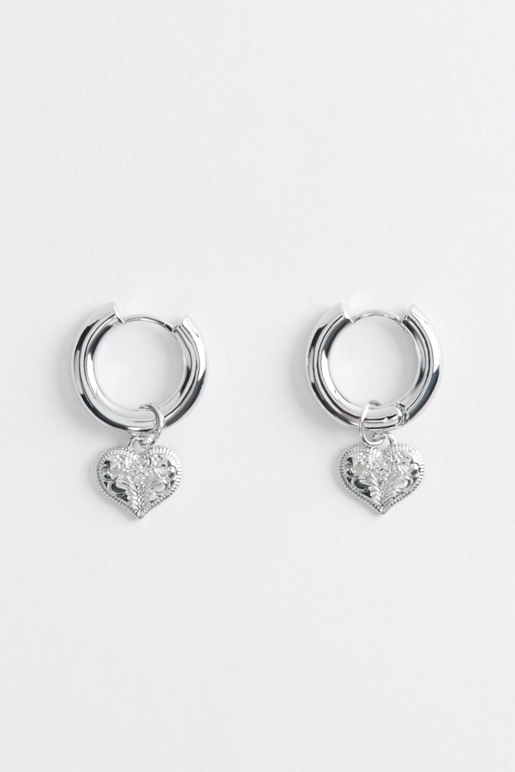 серьги женские - цвет серый - 1