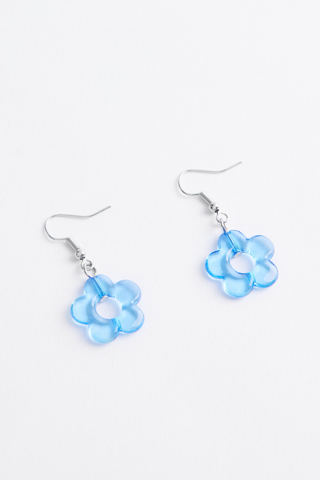 серьги женские - цвет голубой - 2